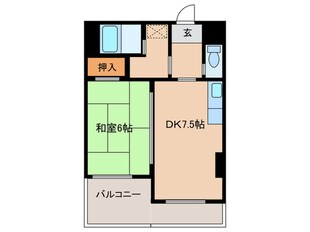 アネックス池下の物件間取画像